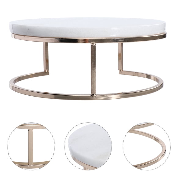 UPOUART 1Pc Marble Cake Holder with Thick Base for Stable Placement and Elegant Appearance
