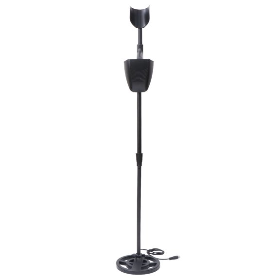 UPOUART 1Pc Metal Detector Black Waterproof Probe Plate Volume Control Adjustable Bar