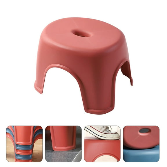 UPOUART 1Pc Multi Stool with Anti Skid Design Compact Furniture Stool for Indoor Use