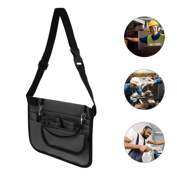 UPOUART Portable Tool Waist Pouch Grey - , Water Resistant Repair Storage Bag for Tools and Accessories
