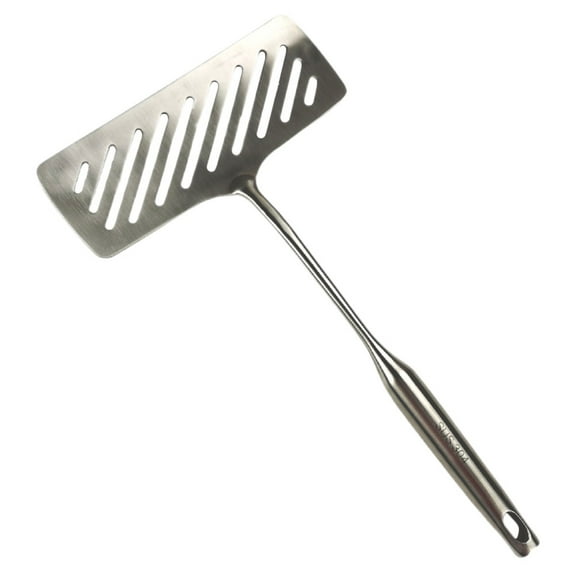 UPOUART Stainless Steel Cooking Spatula for Frying Fish, Steak, Pancakes - Kitchen Turner Tool