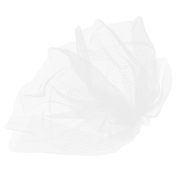 UPOUART 1Pc Wedding Veil Bridal Hair Ornament White Romantic Veil Decor for Bride Special Day
