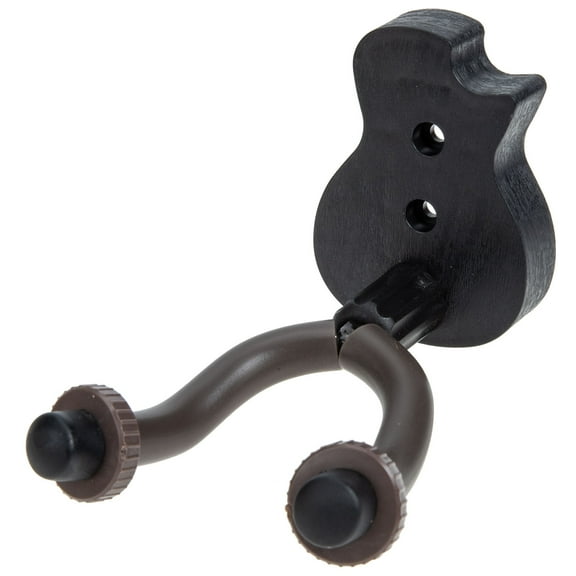 UPOUART 1Pcs Black Ukulele Wall Mount For Music Room With Synthetic Material