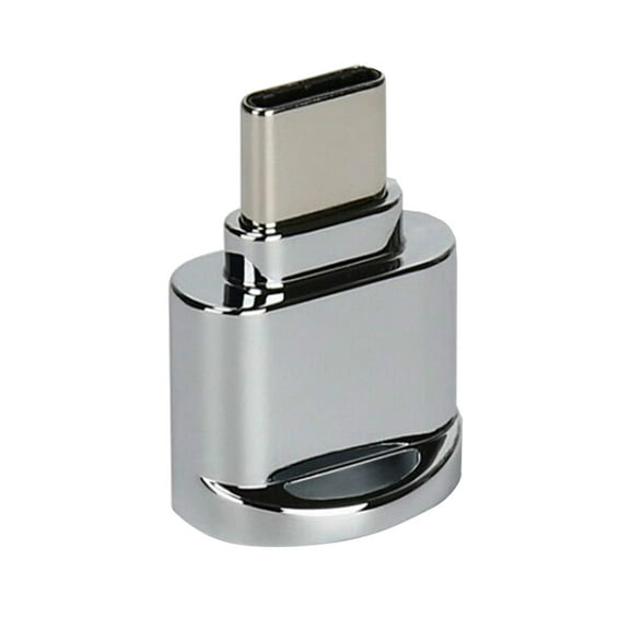 UPOUART 1Pcs Camera Card Reader Type Aluminum Adapter for Tech Users Office Work