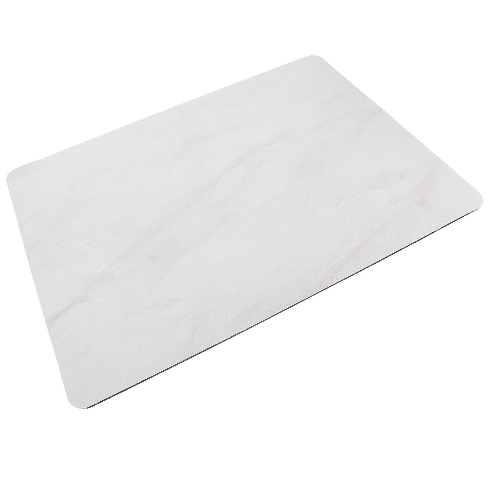 Pvc Drying Mat UPOUART Grey Kitchen Drying Mat Water Absorbent PVC Countertop Dish ...