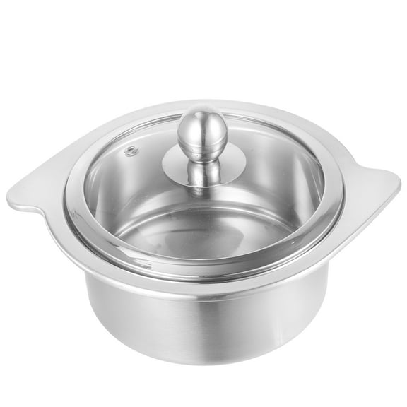 UPOUART 1Pcs Kitchen Cooking Pot With Lid Compact Design For Restaurant Use