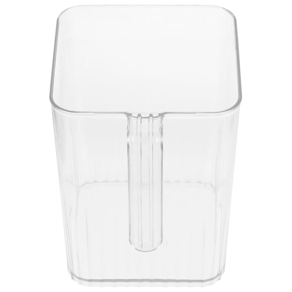 UPOUART Refrigerator Organizer Bins Food Storage Organizer Transparent 1Set 5.11X3.93X3.54in