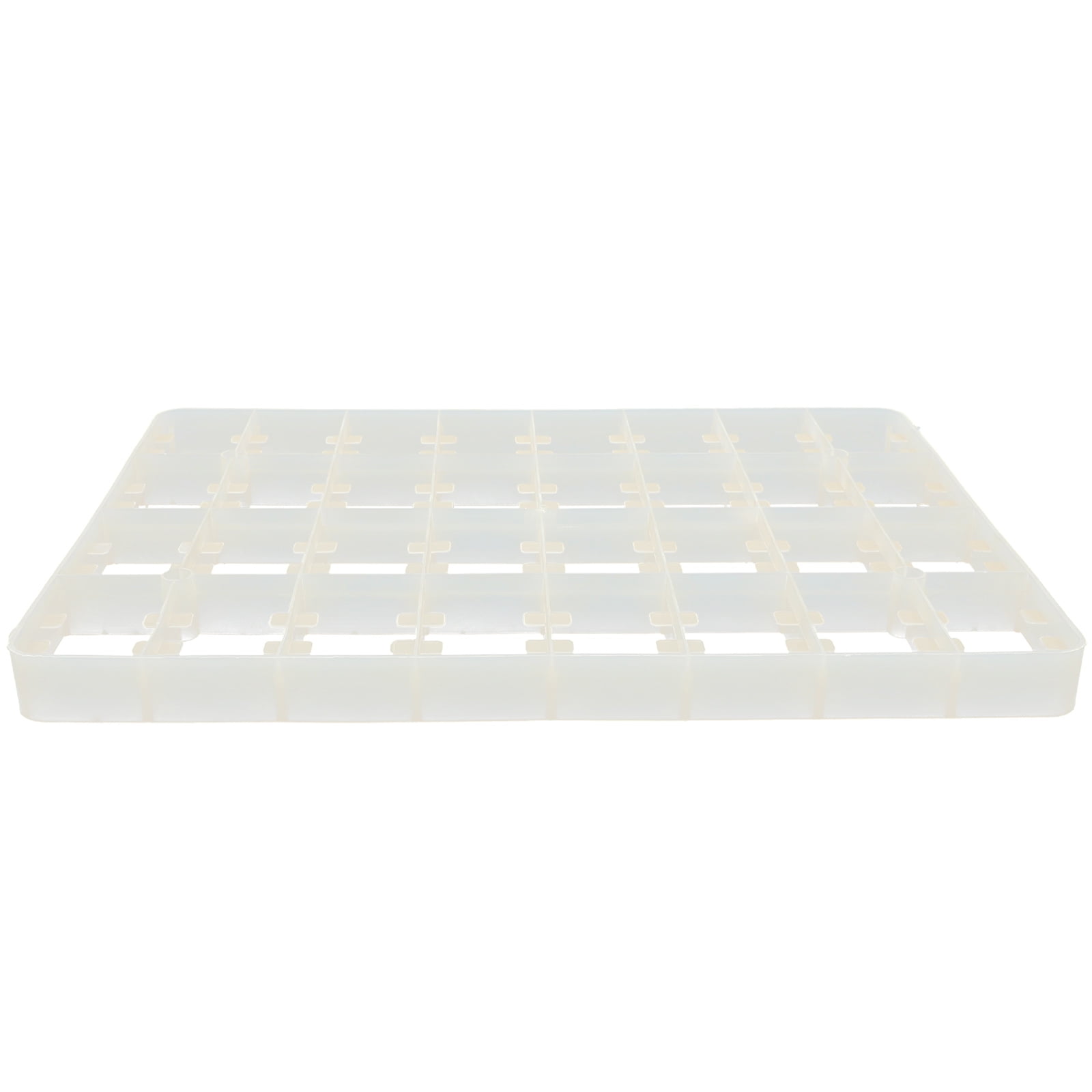 UPOUART Egg Incubator Tray Reusable White Plastic for Home and Travel