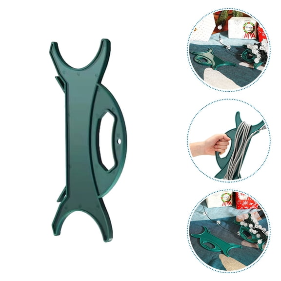 UPOUART  TPE Navy Cable Organizer Cord Management Holder Wire Winder 1Pc