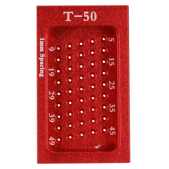 UPOUART Red Alloy Steel Woodworking Scriber Tool for Precise Measuring and Marking in Carpentry and Projects