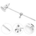 thumbnail image 1 of UPOUART Bass Drum Foot Pedal Hammer Percussion Instrument Silver Aluminum Alloy 1Set 8.3x2.6x1.4in, 1 of 8