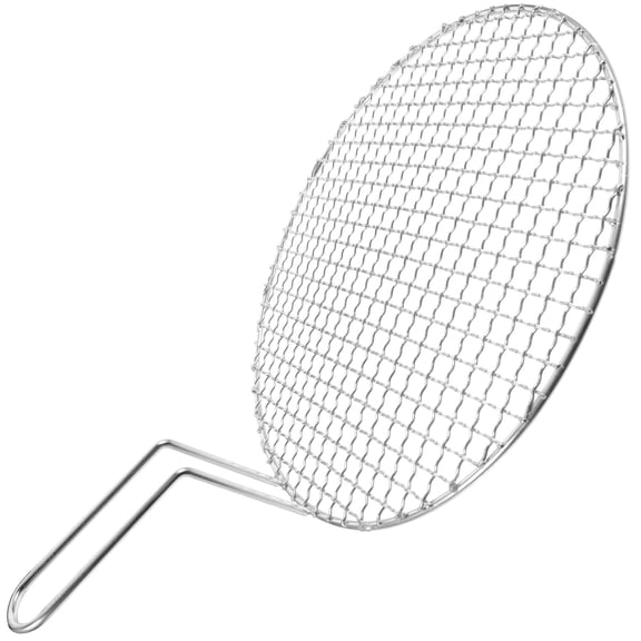 UPOUART Bbq Wire Mesh Grill Mesh Silver Stainless Steel 1Pack 11.59X11.59X4.91In