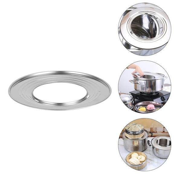 UPOUART Round Steamer Tray with Holes, 1 Piece Pot Steamer Stand for Even Cooking