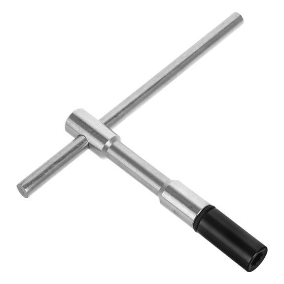 UPOUART 1Pcs T-shaped Piano Tuner Zinc Alloy Musical Instrument Accessories for Professional Use 11.8x4.5x0.5in