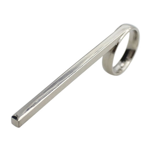 UPOUART 1Pcs Trumpet Valve Finger Buttons Metal Ring for Musicians Easy to Install 3.3x1x0.2in