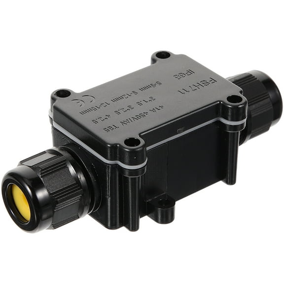 UPOUART Underground Electrical Box Black PVC for Outdoor Use in Harsh Environments Weatherproof and