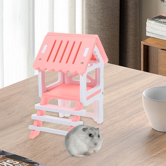 UPOUART 1Set Assorted Color Hamster Hideout House Comfortable PVC Material Hideaway