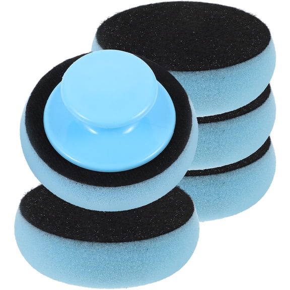 UPOUART 1Set Thickened Sponge Polishing Pad for Automotive Use with Comfortable Handle
