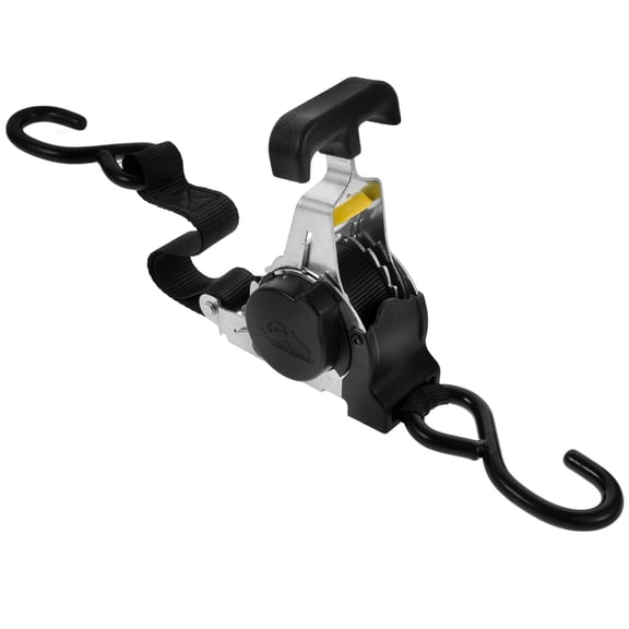 UPOUART 1Set Car Trailer Tie Down Straps Quick Tightening for Cargo Ratchet Strap