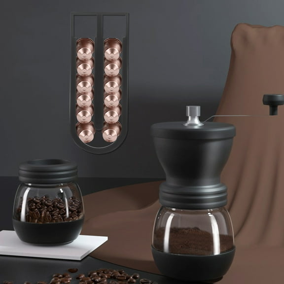 UPOUART 1Set Coffee Capsule Holder Storage Rack Plastic Premium Household Kitchen Users Home Use