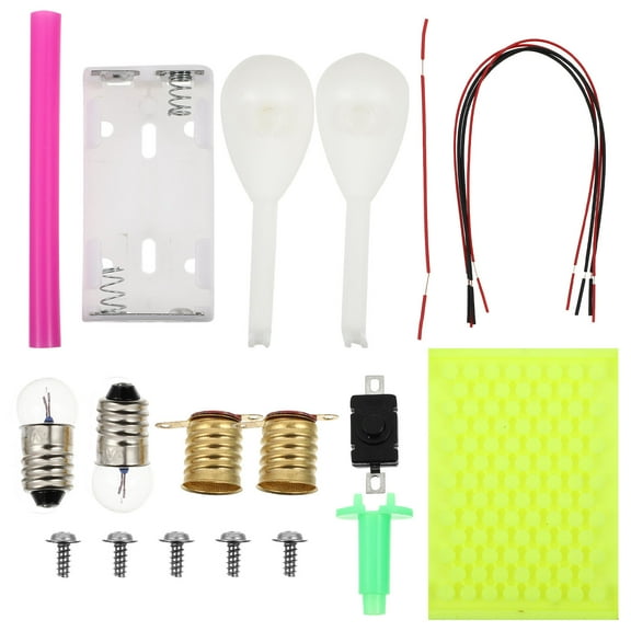 UPOUART 1Set DIY Streetlamp Experiment Lamp for Electric Circuit Science Demonstration