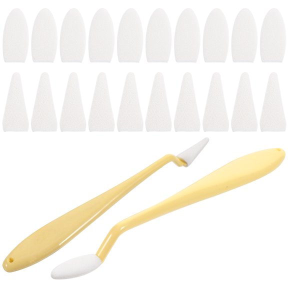 UPOUART 1Set Drawing Blending Sticks Yellow Paper Stumps Set for Home Sketch and Drawing