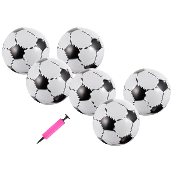 UPOUART 1Set Durable Inflatable Sports Ball for Beach Pool and School Activities Lightweight Design