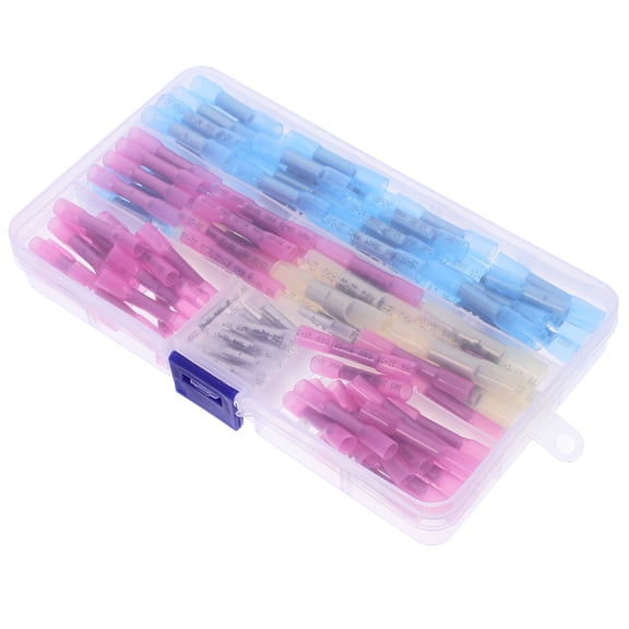 UPOUART 1Set Electrical Wire Connectors Kit with Heat Shrink Insulation for Reliable Automotive and Marine Use