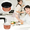 thumbnail image 1 of UPOUART Non-Stick Alloy Inner Pot Replacement for Rice Cooker, Compatible with Various Models, and Easy to Clean, 1 Set, 1 of 7