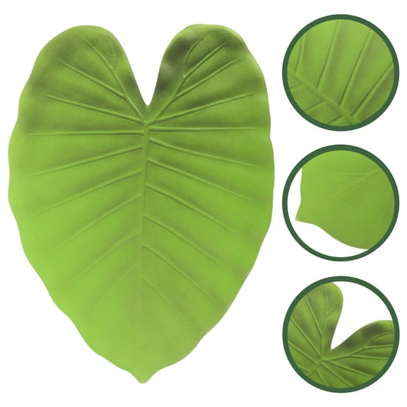 UPOUART Placemats Leaves Monstera Table Mat Green EVA 1Pack