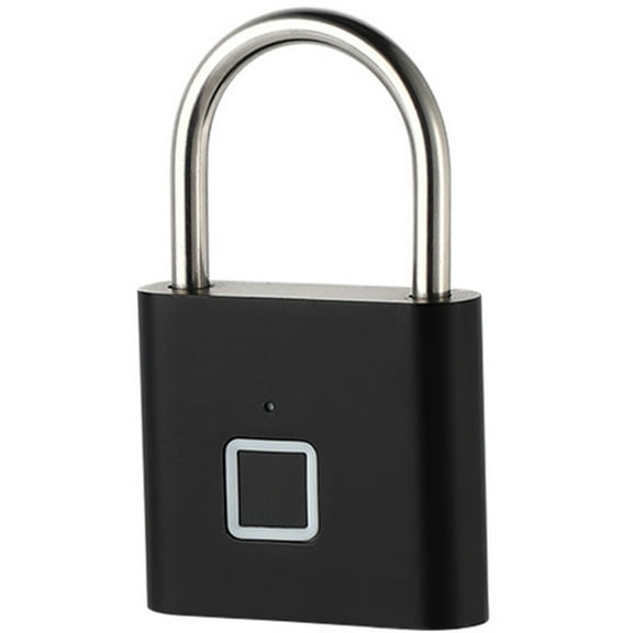 UPOUART 1Set Multi-Use Thumb Print Lock for Shed Locking Cyclists Homeowners Business Users Mini Fingerprint Padlock