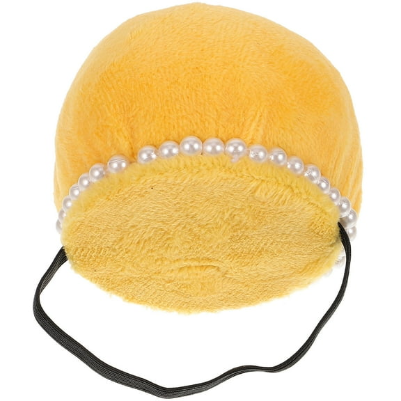 UPOUART 1Set Pin Cushion Yellow Cotton Ball Design for Sewing Tasks and Embroidery Aid
