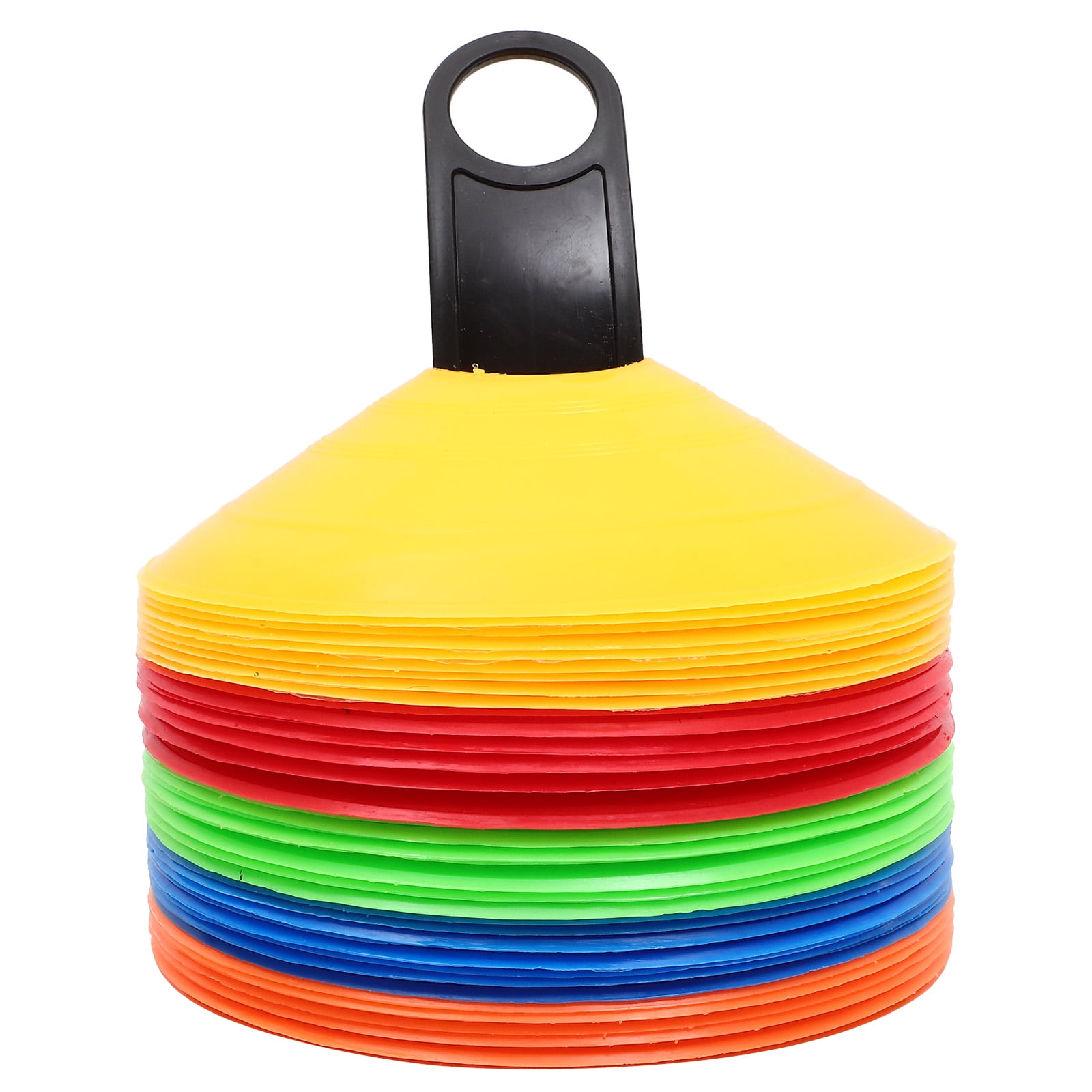 UPOUART Portable Football Training Cones Set - Plastic Agility Discs for Speed, Coordination & Sports