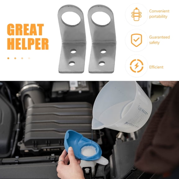 UPOUART Radiator Mount Heating Radiator Rack Rubber Support Vehicle Maintenance 1 Set