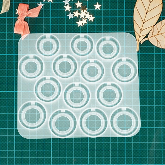 UPOUART White Silicone Mold Set for Resin Casting, Crafting, Projects, and Home Use - Flexible Mold Kit