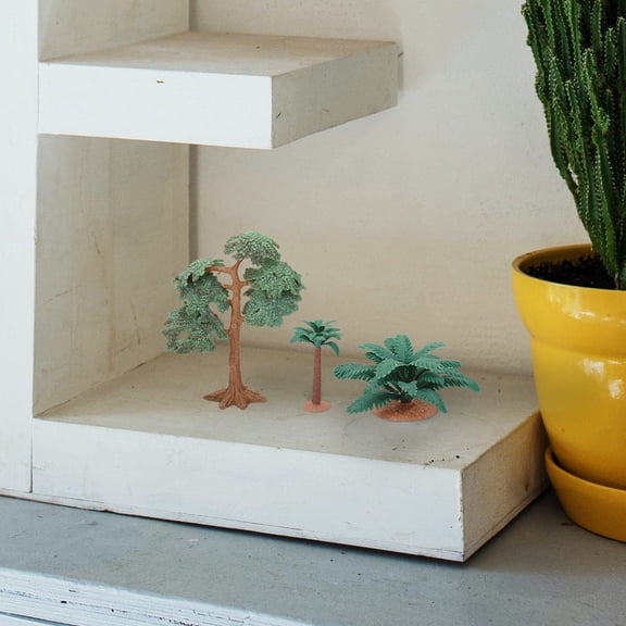 UPOUART Realistic Simulation Model Tree Set with Detailed Design, Perfect for Home, Office, Indoor Decoration and Display