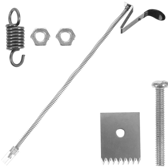 UPOUART 1Set Stainless Steel Plant Tying Machine Accessories Blades Spring and Staple Replacement Set