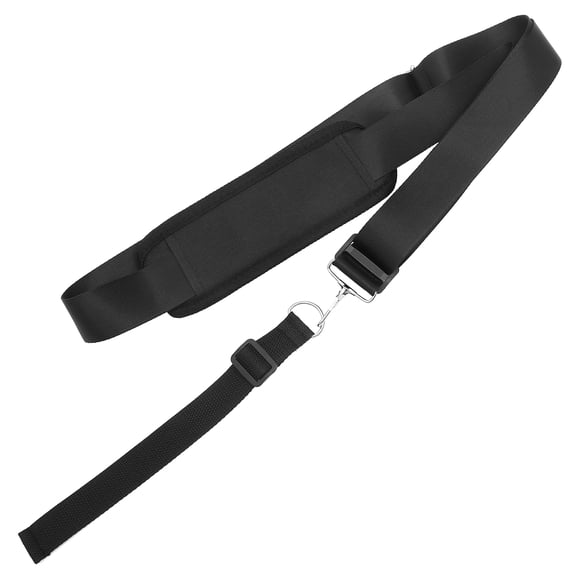 UPOUART 1Set Strimmer Strap Durable Design Adjustable Length Comfortable Carrying Black Polyester 34.6x1.5in