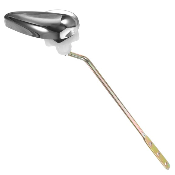 UPOUART ABS Carbon Steel Toilet Flush Handle Replacement Set with Ergonomic Grip Front Mount Universal Fit