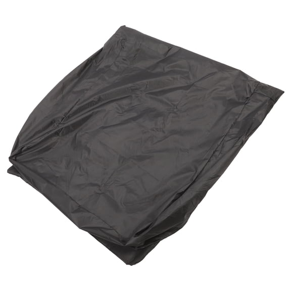 UPOUART 1Set Waterproof Push Mower Cover Black with Uv Protection and Foldable Storage