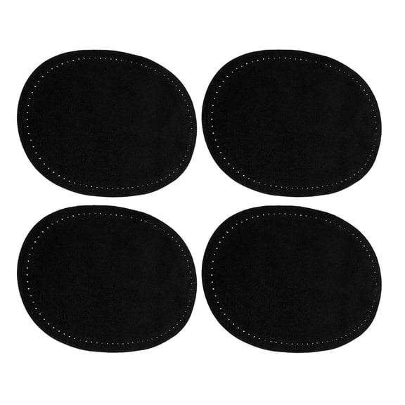UPOUART 2 Pair Arm Patches Oval Elbow Knee Repair Patches for Jackets Pants Decorative