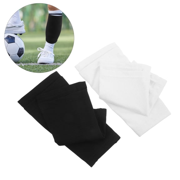 UPOUART 2 Pairs Shin Guard Sleeve for Soccer and Running Events