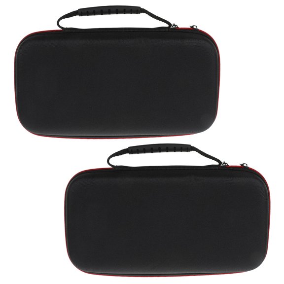 UPOUART Portable Microphone Carrying Case Eva Material Sturdy Design 2Pcs