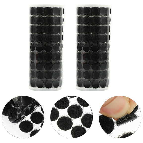 UPOUART Multipurpose Black Adhesive Dots for Scrapbooking, Wall Hanging, Craft Projects, Decorations and Home Use