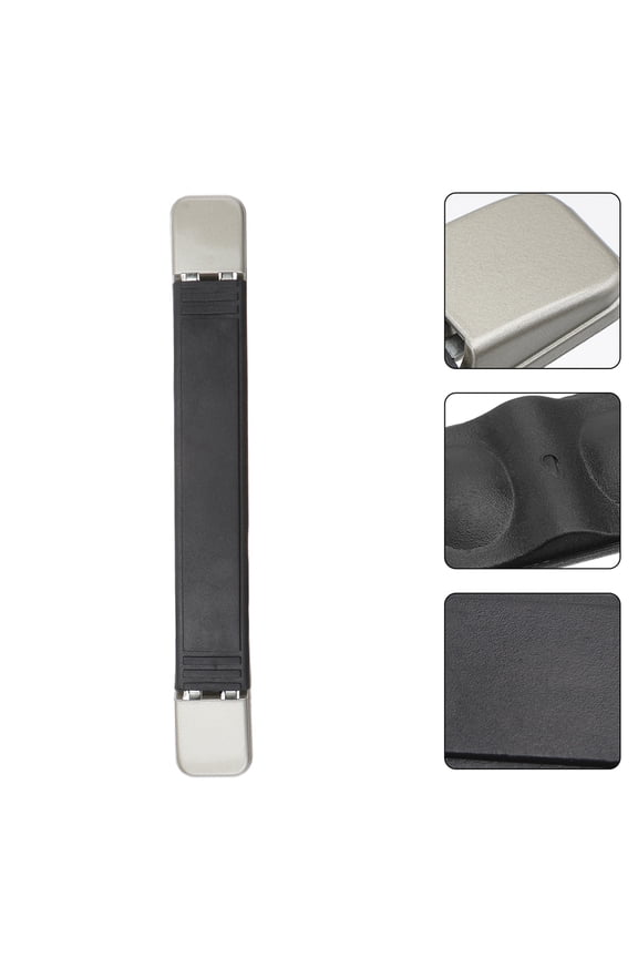 2 Sets Luggage Replacement Handle Pulls Black Handle For Daily Use