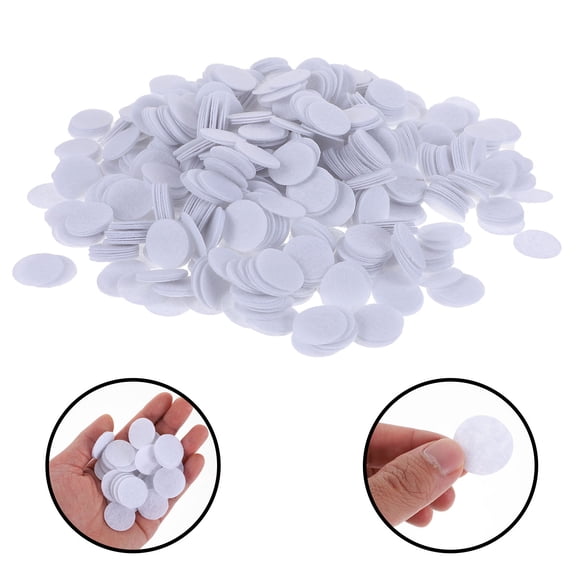 UPOUART 2000 Pieces Non-Woven Fabric Circles for Crafts, Hair Accessories, and Creative Project Making