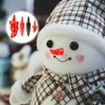 thumbnail image 1 of UPOUART 200 Pieces Red Plastic Snowman Noses for Christmas Crafts and Handmade Holiday Decorations, 1 of 5
