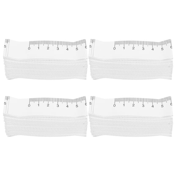 UPOUART 20Pcs Body Measuring Paper Tape Double Sided Ruler Precise Head Circumference Tape
