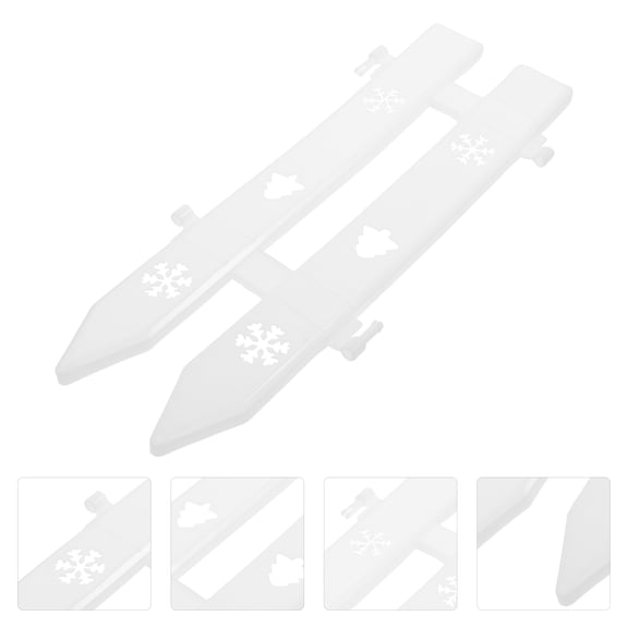 UPOUART 20Pcs Decorative Garden Fence Plastic Garden Supply for Homeowners