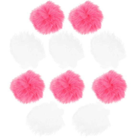 UPOUART 20 Pieces Colorful Decorative Pom Poms for Crafts, Clothes, Scrapbooking, Hats, and Accessories